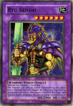 Ryu Senshi [LOD-019] Super Rare - Yu-Gi-Oh! - Card Brawlers | Quebec | Canada |