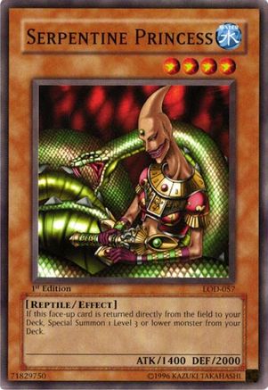 Serpentine Princess [LOD-057] Common - Yu-Gi-Oh! - Card Brawlers | Quebec | Canada |