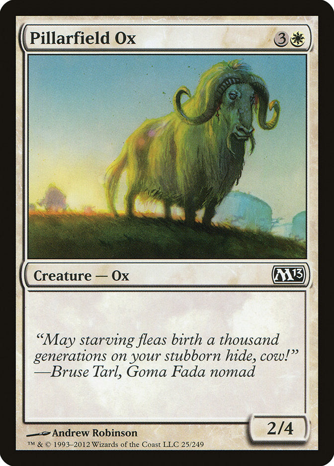 Pillarfield Ox [Magic 2013] - Magic: The Gathering - Card Brawlers | Quebec | Canada |