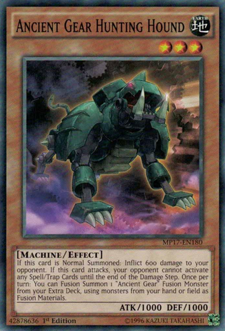 Ancient Gear Hunting Hound [MP17-EN180] Common - Yu-Gi-Oh! - Card Brawlers | Quebec | Canada |