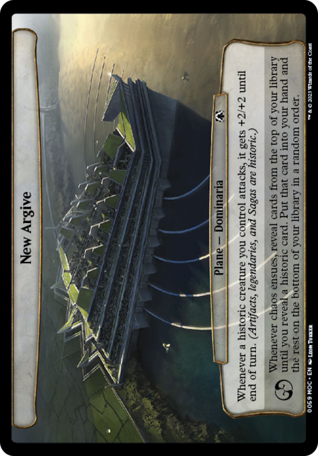 New Argive [March of the Machine Commander] - Magic: The Gathering - Card Brawlers | Quebec | Canada |