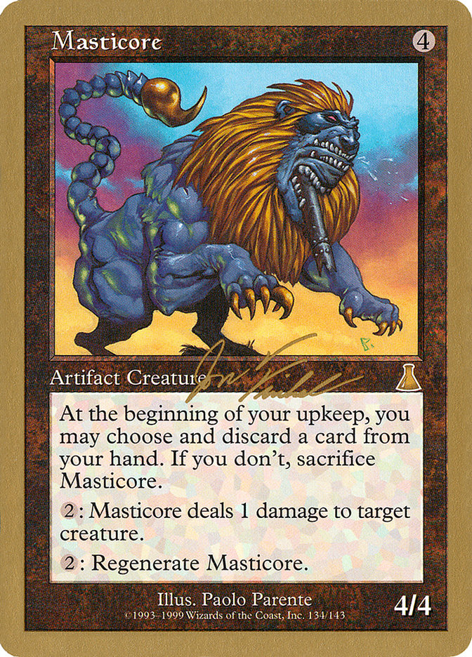 Masticore (Jon Finkel) [World Championship Decks 2000] - Magic: The Gathering - Card Brawlers | Quebec | Canada |