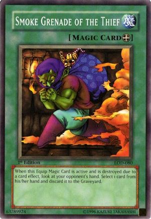 Smoke Grenade of the Thief [LOD-080] Short Print - Yu-Gi-Oh! - Card Brawlers | Quebec | Canada |