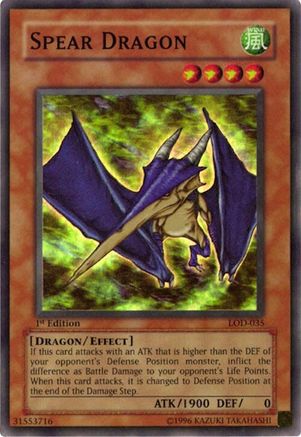Spear Dragon [LOD-035] Super Rare - Yu-Gi-Oh! - Card Brawlers | Quebec | Canada |