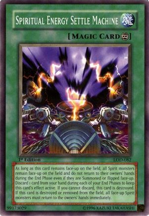 Spiritual Energy Settle Machine [LOD-082] Common - Yu-Gi-Oh! - Card Brawlers | Quebec | Canada |