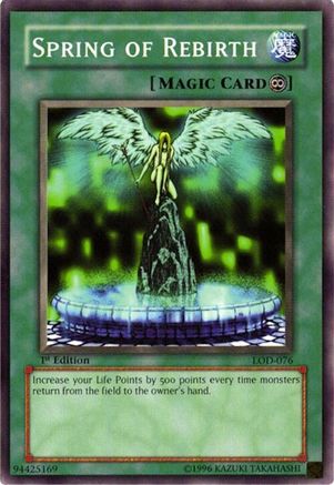 Spring of Rebirth [LOD-076] Common - Yu-Gi-Oh! - Card Brawlers | Quebec | Canada |