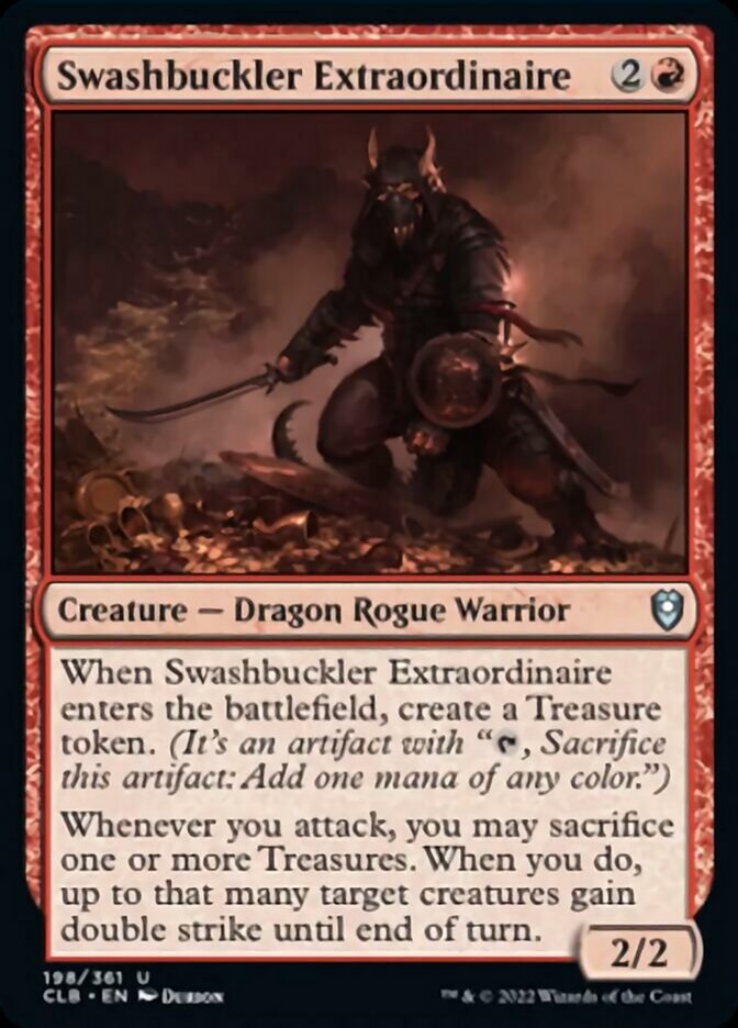 Swashbuckler Extraordinaire [Commander Legends: Battle for Baldur's Gate] - Magic: The Gathering - Card Brawlers | Quebec | Canada |