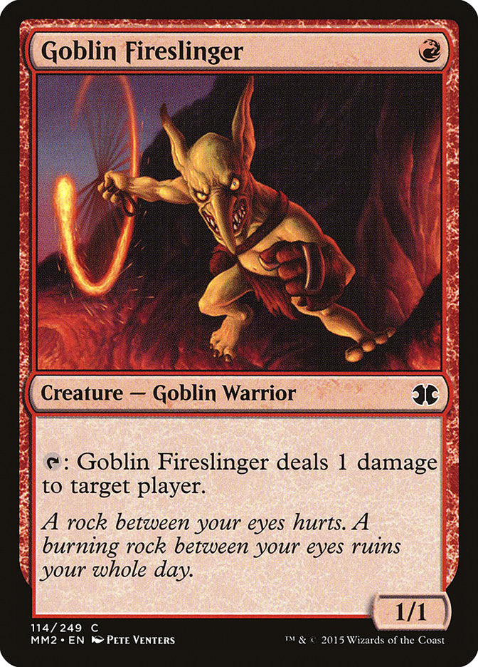 Goblin Fireslinger [Modern Masters 2015] - Magic: The Gathering - Card Brawlers | Quebec | Canada |