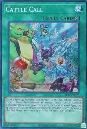 Cattle Call [OP14-EN020] Common - Yu-Gi-Oh! - Card Brawlers | Quebec | Canada |