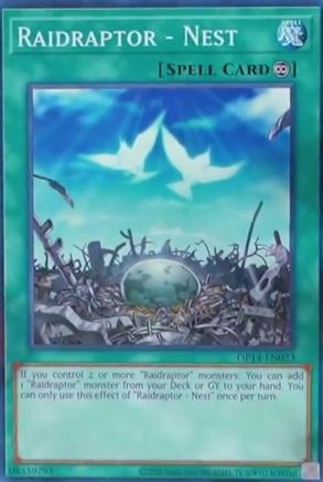 Raidraptor - Nest [OP14-EN023] Common - Yu-Gi-Oh! - Card Brawlers | Quebec | Canada |
