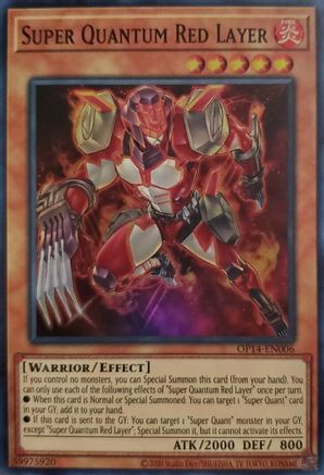 Super Quantum Red Layer [OP14-EN006] Super Rare - Yu-Gi-Oh! - Card Brawlers | Quebec | Canada |