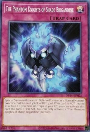 The Phantom Knights of Shade Brigandine [OP14-EN025] Common
