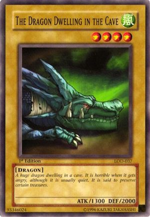 The Dragon Dwelling in the Cave [LOD-037] Common - Yu-Gi-Oh! - Card Brawlers | Quebec | Canada |