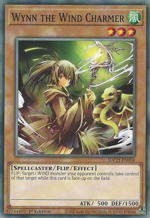 Wynn the Wind Charmer [SDCH-EN004] Common - Yu-Gi-Oh! - Card Brawlers | Quebec | Canada |