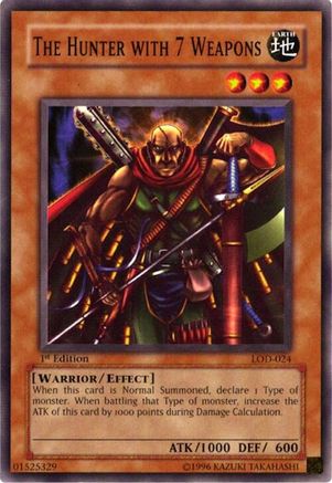 The Hunter with 7 Weapons [LOD-024] Common - Yu-Gi-Oh! - Card Brawlers | Quebec | Canada |