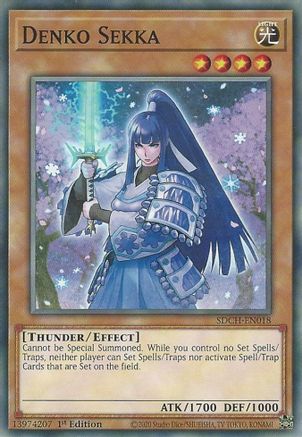 Denko Sekka [SDCH-EN018] Common - Yu-Gi-Oh! - Card Brawlers | Quebec | Canada |