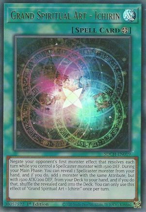 Grand Spiritual Art - Ichirin [SDCH-EN019] Ultra Rare - Yu-Gi-Oh! - Card Brawlers | Quebec | Canada |