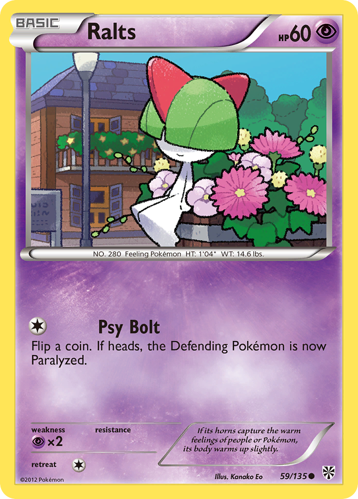 Ralts (59/135) [Black & White: Plasma Storm] - Pokémon - Card Brawlers | Quebec | Canada |