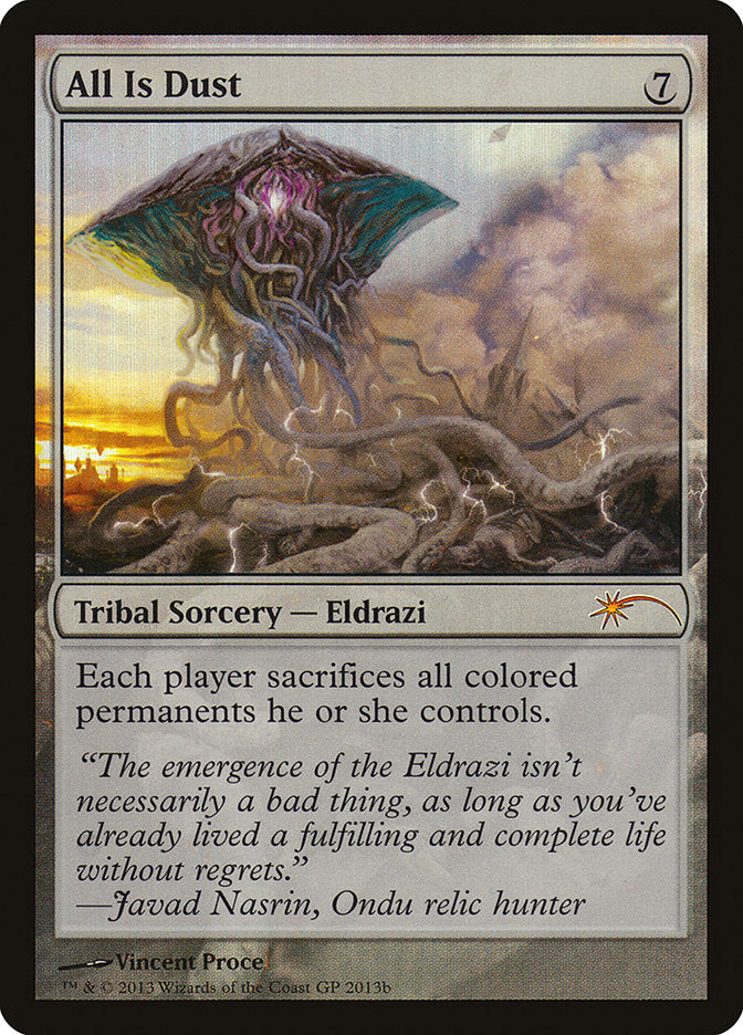 All Is Dust (Grand Prix) [Grand Prix Promos] - Magic: The Gathering - Card Brawlers | Quebec | Canada |