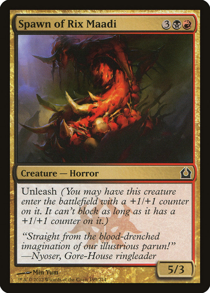 Spawn of Rix Maadi [Return to Ravnica] - Magic: The Gathering - Card Brawlers | Quebec | Canada |