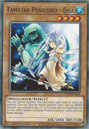 Familiar-Possessed - Eria [SDCH-EN038] Common - Yu-Gi-Oh! - Card Brawlers | Quebec | Canada |