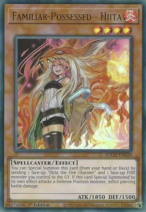 Familiar-Possessed - Hiita (Alternate Art) [SDCH-EN039] Ultra Rare - Yu-Gi-Oh! - Card Brawlers | Quebec | Canada |