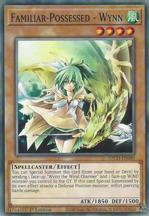 Familiar-Possessed - Wynn [SDCH-EN040] Common - Yu-Gi-Oh! - Card Brawlers | Quebec | Canada |