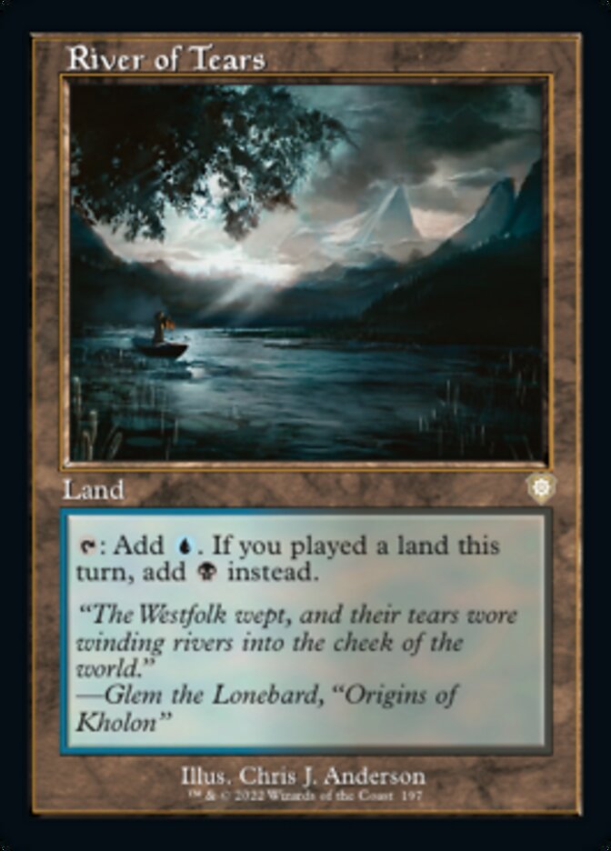 River of Tears (Retro) [The Brothers' War Commander] - Magic: The Gathering - Card Brawlers | Quebec | Canada |