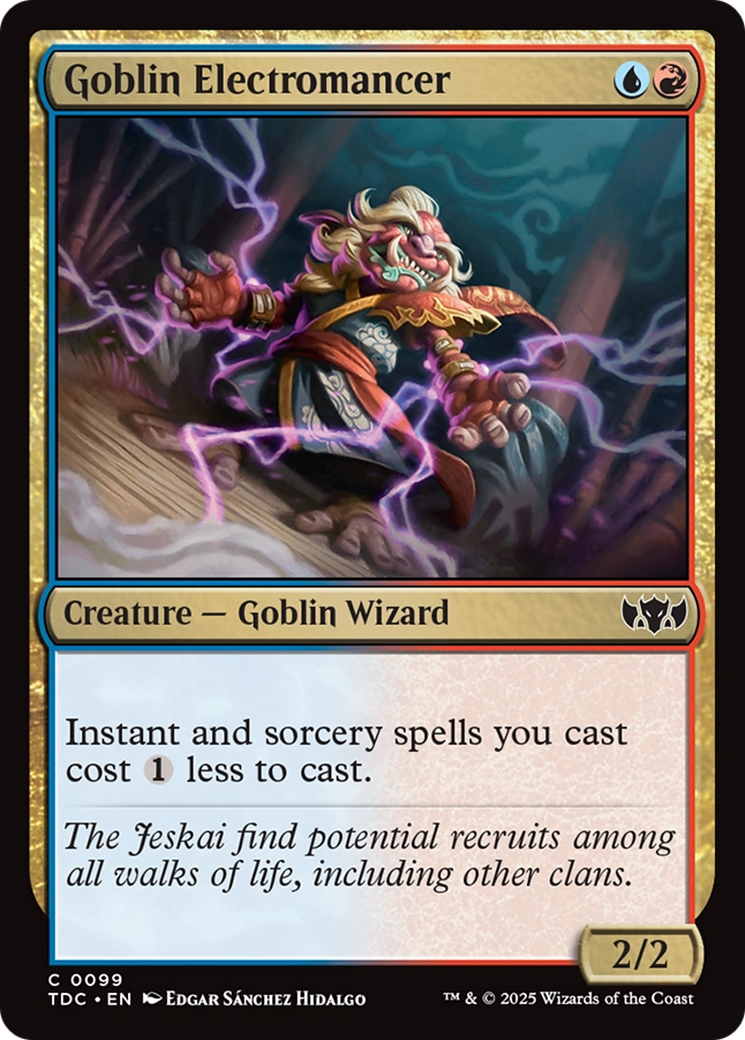 Goblin Electromancer [Tarkir: Dragonstorm Commander] - Magic: The Gathering - Card Brawlers | Quebec | Canada |