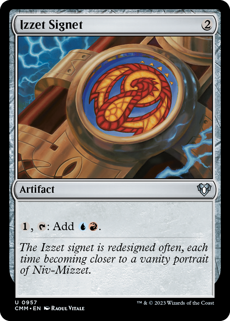 Izzet Signet [Commander Masters] - Magic: The Gathering - Card Brawlers | Quebec | Canada |