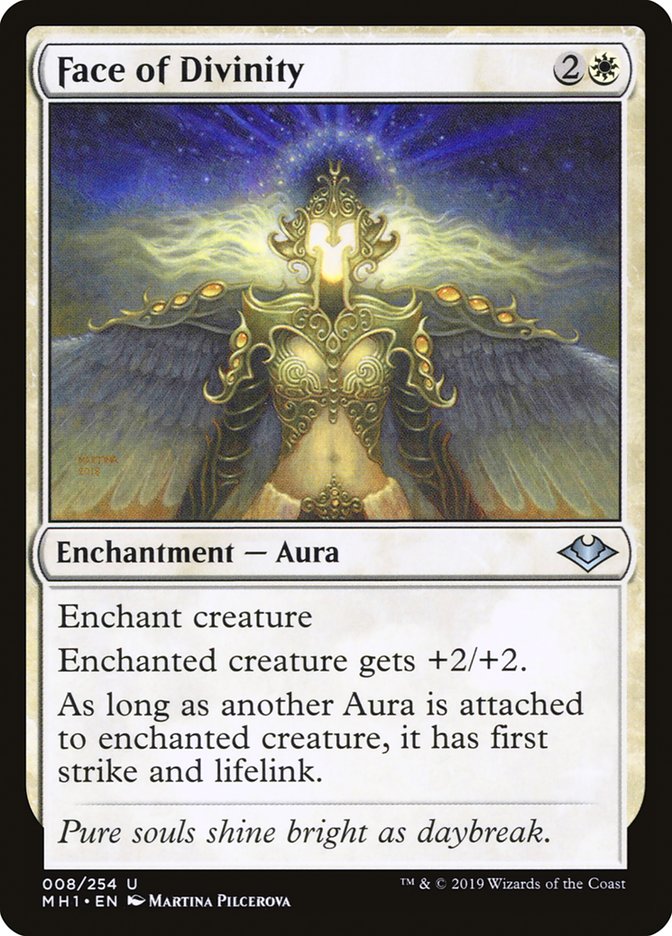 Face of Divinity [Modern Horizons] - Magic: The Gathering - Card Brawlers | Quebec | Canada |
