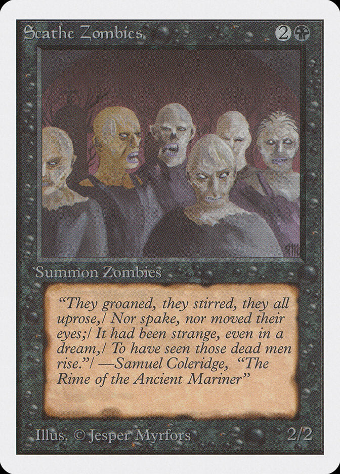 Scathe Zombies [Unlimited Edition] - Magic: The Gathering - Card Brawlers | Quebec | Canada |