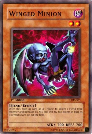 Winged Minion [LOD-005] Common - Yu-Gi-Oh! - Card Brawlers | Quebec | Canada |