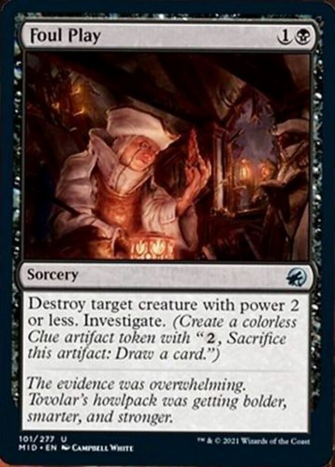 Foul Play [Innistrad: Midnight Hunt] - Magic: The Gathering - Card Brawlers | Quebec | Canada |