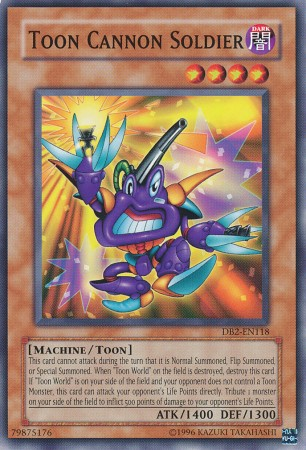 Toon Cannon Soldier [DB2-EN118] Common - Yu-Gi-Oh! - Card Brawlers | Quebec | Canada |