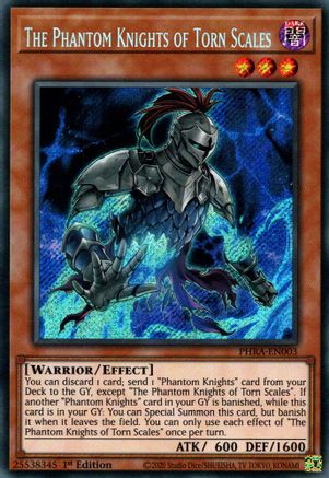 The Phantom Knights of Torn Scales [PHRA-EN003] Secret Rare - Yu-Gi-Oh! - Card Brawlers | Quebec | Canada |