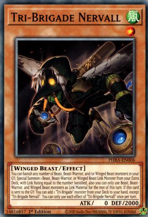Tri-Brigade Nervall [PHRA-EN006] Common - Yu-Gi-Oh! - Card Brawlers | Quebec | Canada |