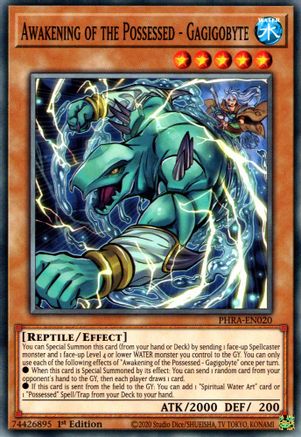Awakening of the Possessed - Gagigobyte [PHRA-EN020] Common - Yu-Gi-Oh! - Card Brawlers | Quebec | Canada |