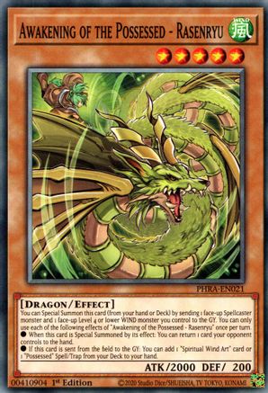 Awakening of the Possessed - Rasenryu [PHRA-EN021] Common - Yu-Gi-Oh! - Card Brawlers | Quebec | Canada |