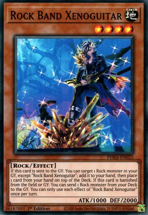 Rock Band Xenoguitar [PHRA-EN025] Super Rare - Yu-Gi-Oh! - Card Brawlers | Quebec | Canada |