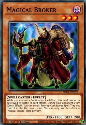 Magical Broker [PHRA-EN026] Common - Yu-Gi-Oh! - Card Brawlers | Quebec | Canada |