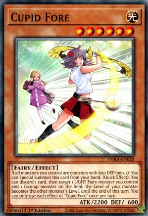Cupid Fore [PHRA-EN028] Common - Yu-Gi-Oh! - Card Brawlers | Quebec | Canada |
