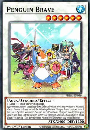 Penguin Brave [PHRA-EN039] Common - Yu-Gi-Oh! - Card Brawlers | Quebec | Canada |