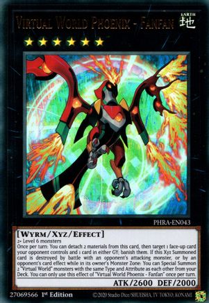 Virtual World Phoenix - Fanfan [PHRA-EN043] Ultra Rare - Yu-Gi-Oh! - Card Brawlers | Quebec | Canada |
