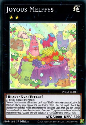 Joyous Melffys [PHRA-EN044] Super Rare - Yu-Gi-Oh! - Card Brawlers | Quebec | Canada |