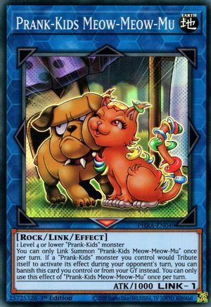 Prank-Kids Meow-Meow-Mu [PHRA-EN049] Super Rare - Yu-Gi-Oh! - Card Brawlers | Quebec | Canada |