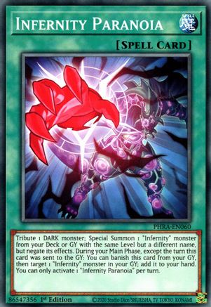 Infernity Paranoia [PHRA-EN060] Common - Yu-Gi-Oh! - Card Brawlers | Quebec | Canada |