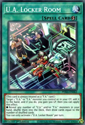 U.A. Locker Room [PHRA-EN062] Common - Yu-Gi-Oh! - Card Brawlers | Quebec | Canada |