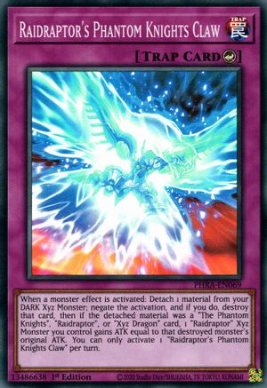 Raidraptor's Phantom Knights Claw [PHRA-EN069] Super Rare - Yu-Gi-Oh! - Card Brawlers | Quebec | Canada |