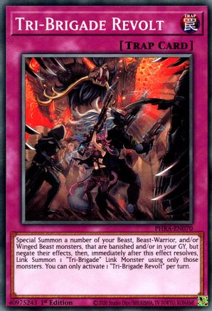 Tri-Brigade Revolt [PHRA-EN070] Common - Yu-Gi-Oh! - Card Brawlers | Quebec | Canada |